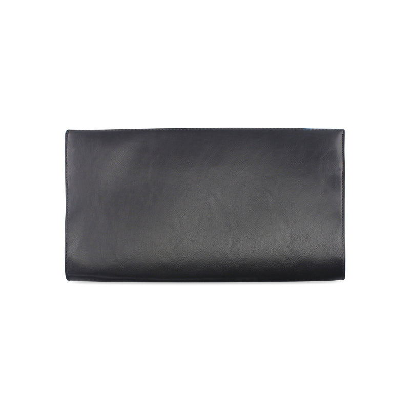 Brown Hair Clutch Clutch Bag (Model 1630)