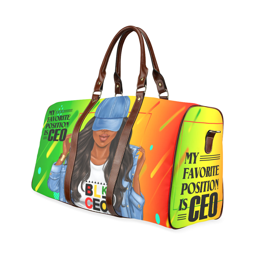 Position is CEO Bag Waterproof Travel Bag/Small (Model 1639)