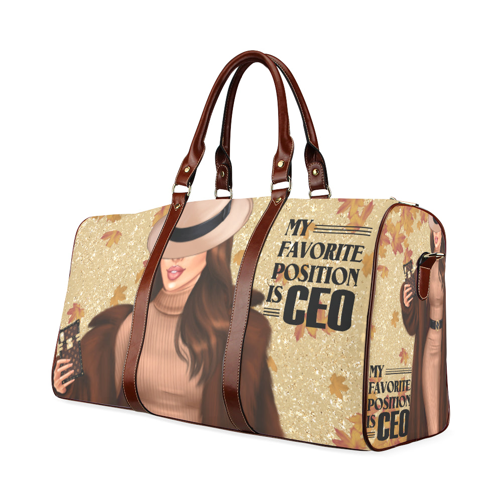 Favorite Position CEO Fall Colors and Cell Phone Waterproof Travel Bag/Small (Model 1639)
