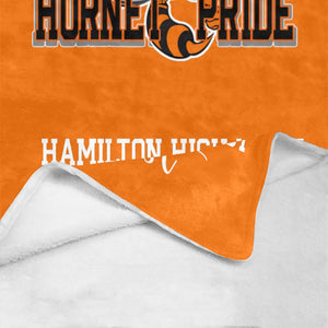 Hornet Pride Orange Blanket Ultra-Soft Micro Fleece Blanket 54"x70"