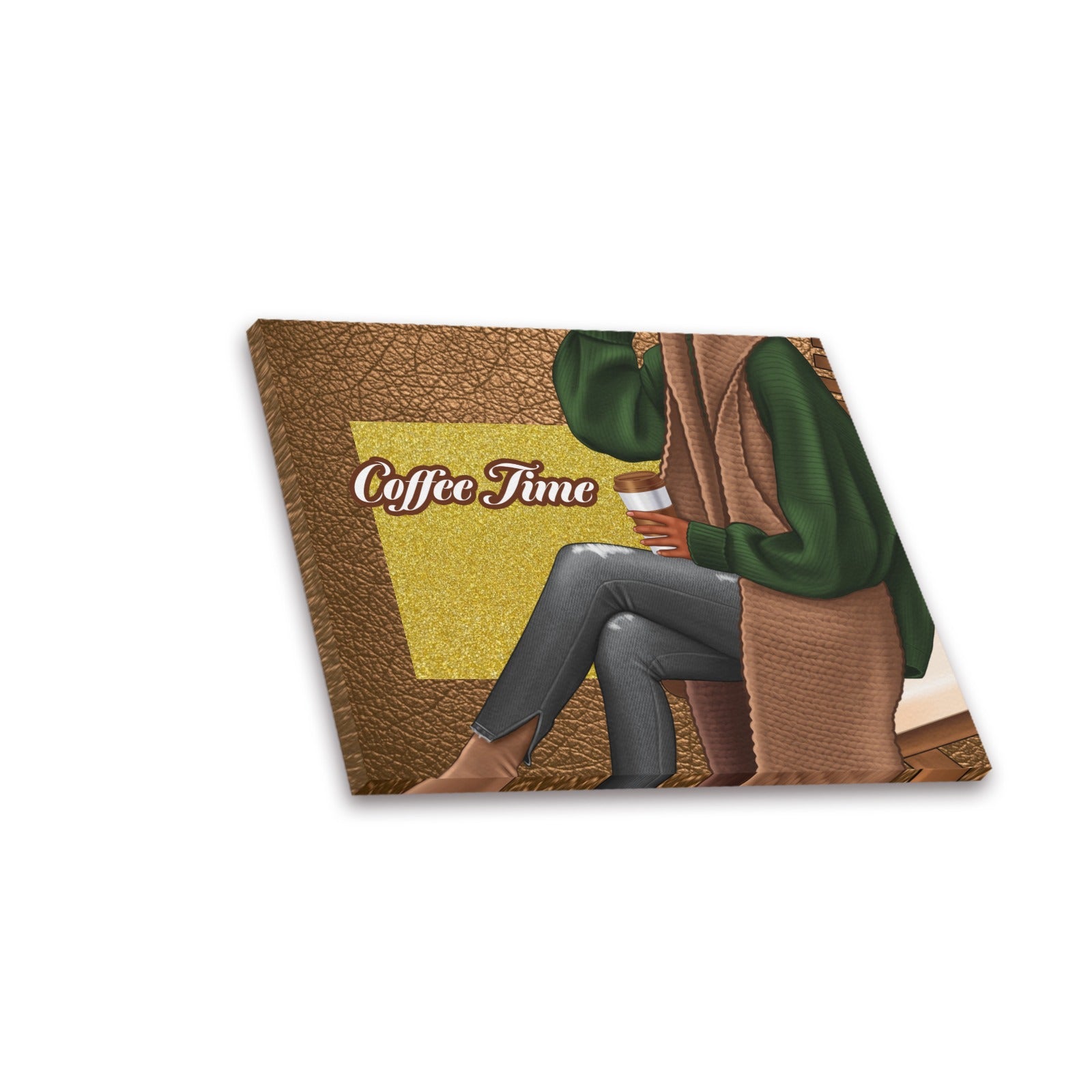 Coffee Time Canvas I Frame Canvas Print 20"x16"