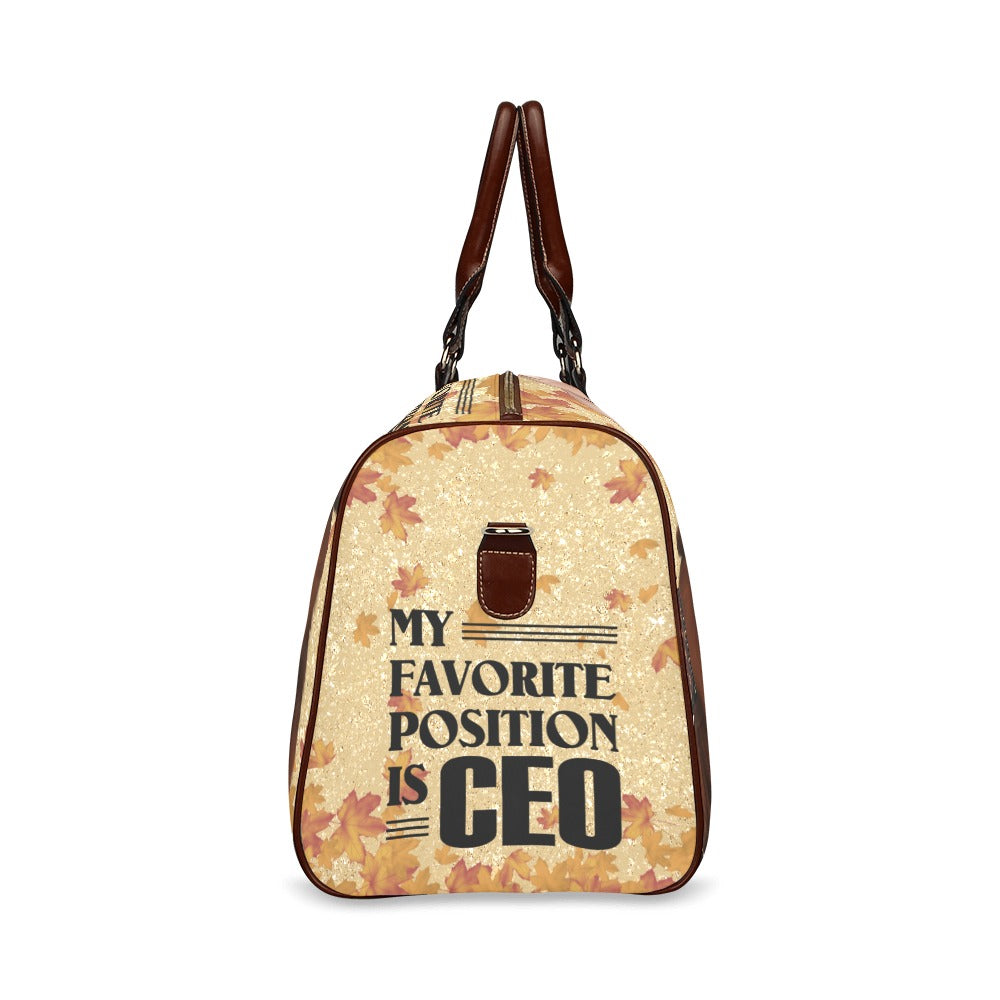 Favorite Position CEO Autumn vol III Waterproof Travel Bag/Small (Model 1639)