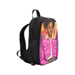 Colorfully Me III Fabric School Backpack (Model 1682) (Medium)