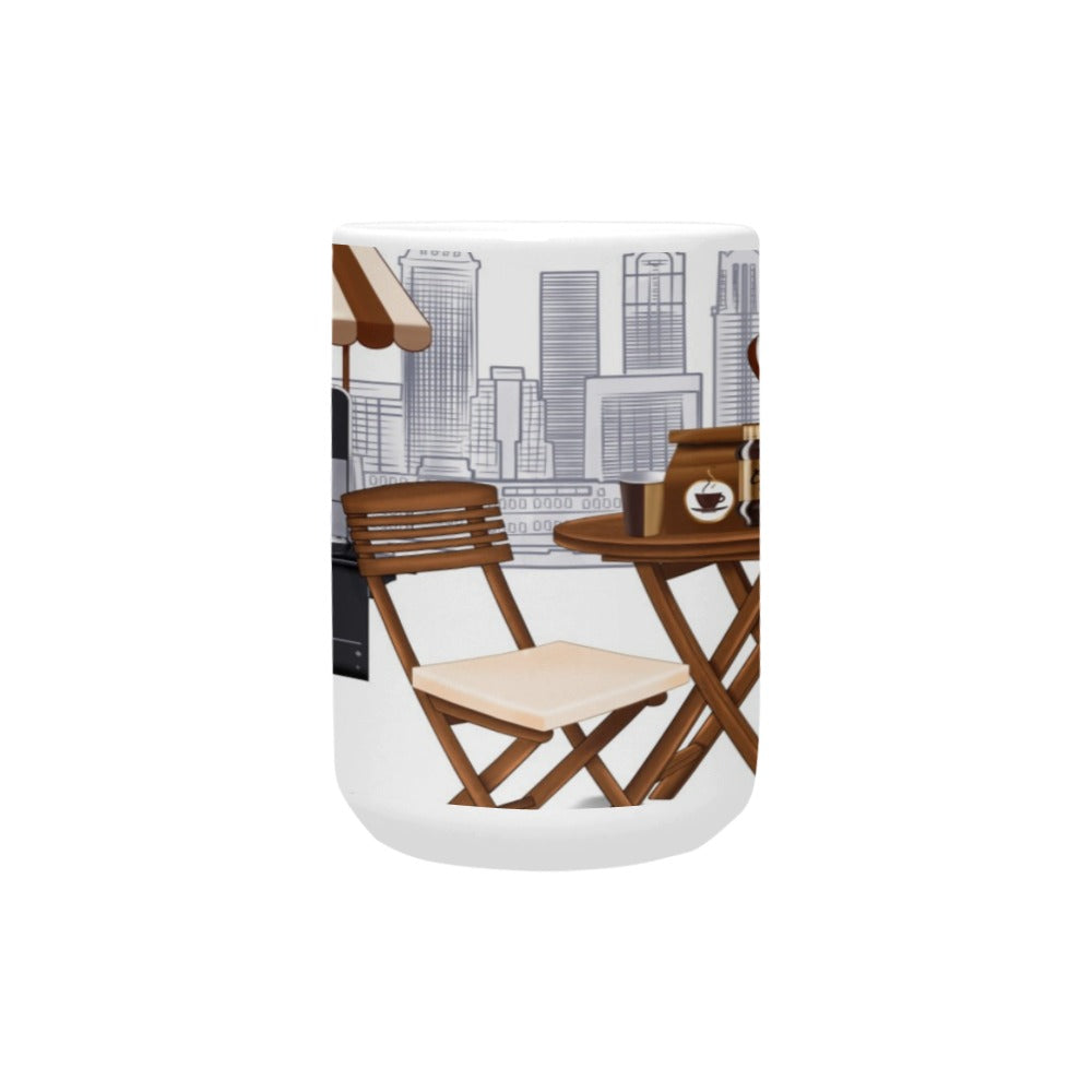 Coffee Time Mug III Custom Ceramic Mug (15oz)