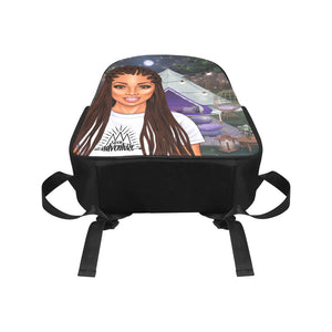 Seek Adventure I Multi-Pocket Fabric Backpack (Model 1684)