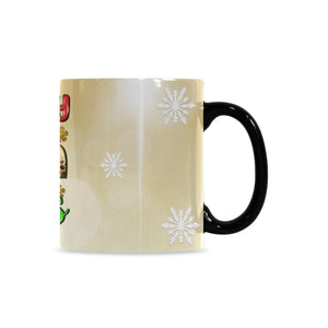 Happy Elfin Holidays Morpho Mug Custom Morphing Mug (11oz)