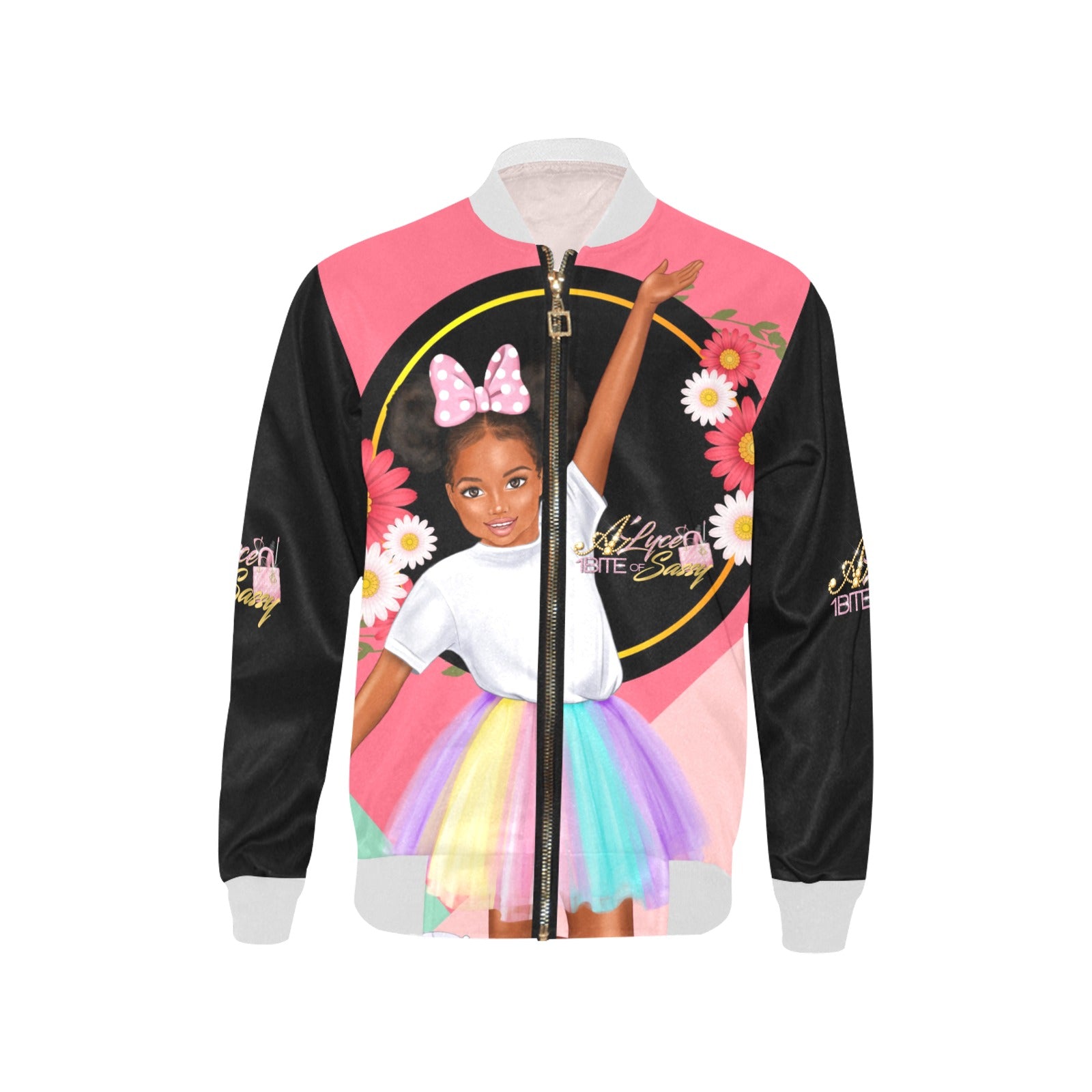 Sassy Merch Kids' All Over Print Bomber Jacket (Model H40)