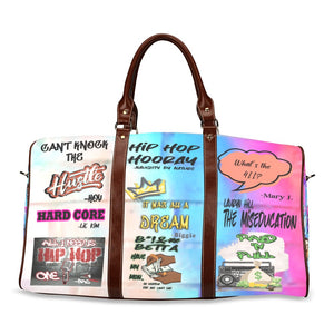 Tribute to Hip Hop I Waterproof Travel Bag/Small (Model 1639)