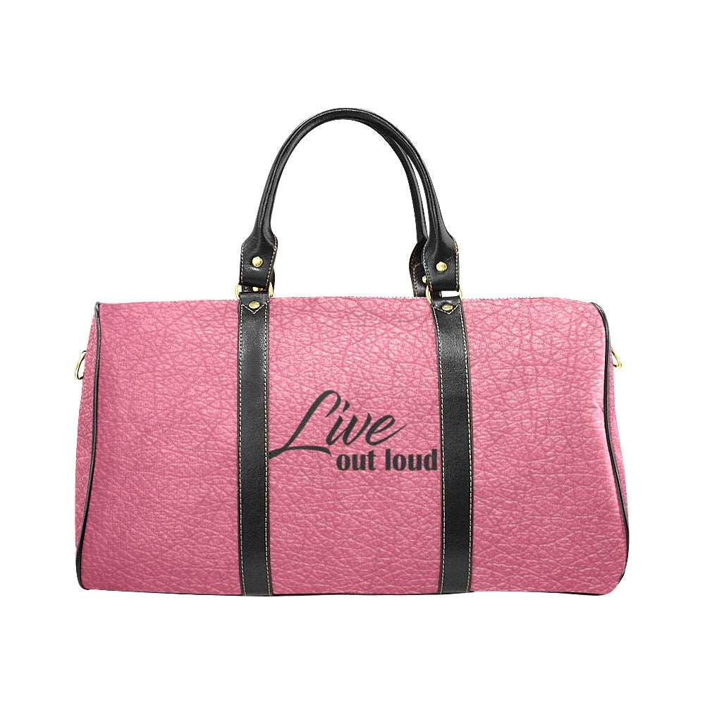 Live Out Loud New Waterproof Travel Bag/Small (Model 1639)