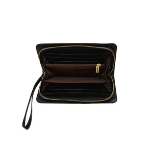 Position is CEO Red III Wallet Women's Clutch Purse (Model 1637)