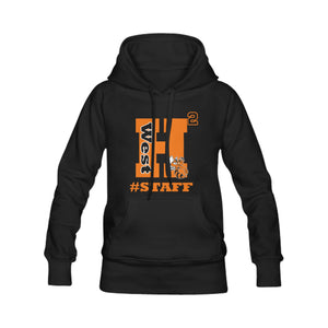 H High West Black Hoodie Staff Heavy Blend Hooded Sweatshirt