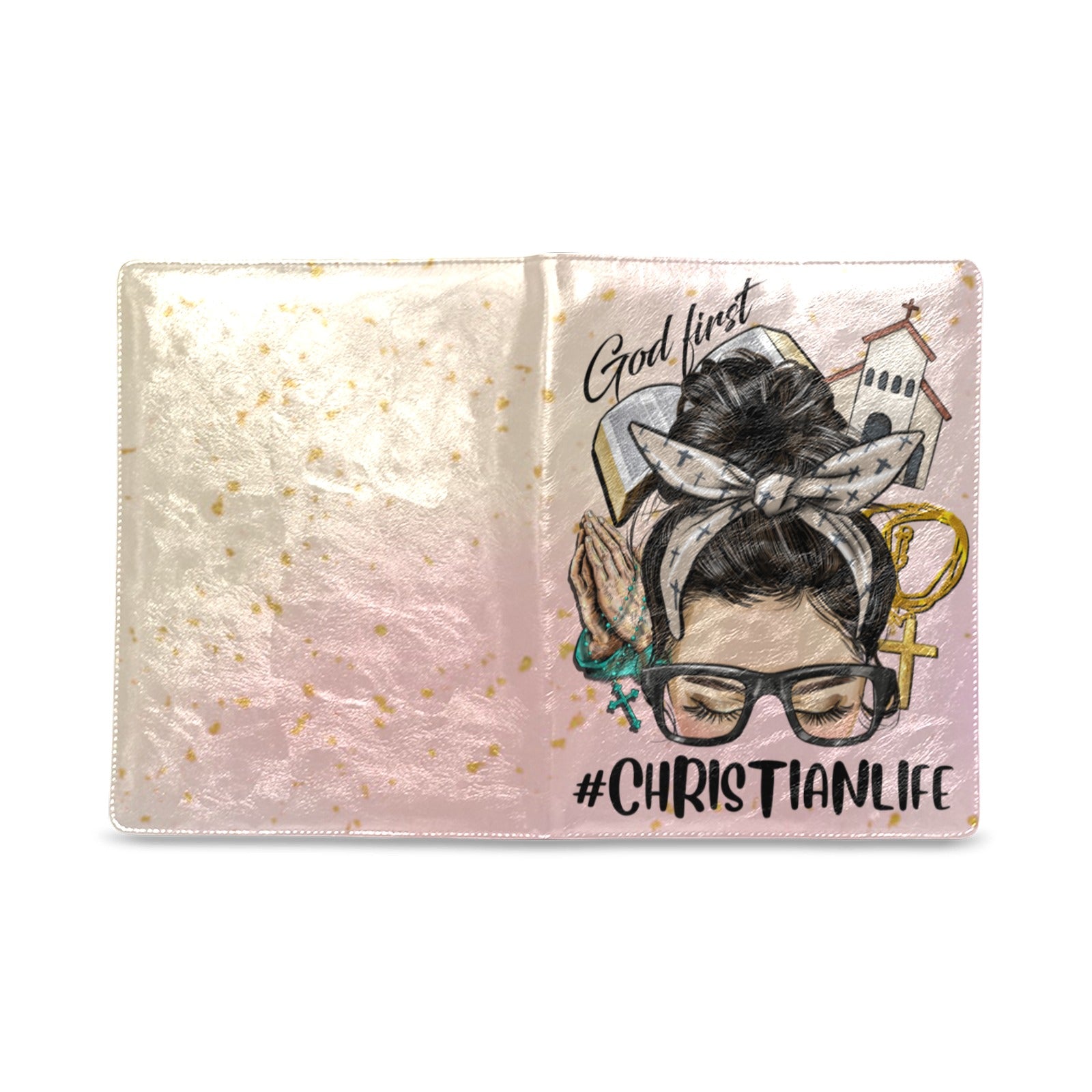 Christian Life White Complexion Journal Large Custom NoteBook B5