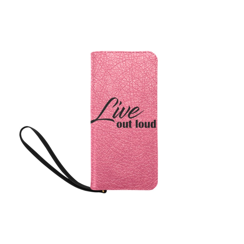 Live Out Loud Women's Clutch Purse (Model 1637)