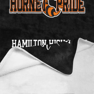 Hornet Pride Black Blanket Ultra-Soft Micro Fleece Blanket 54"x70"