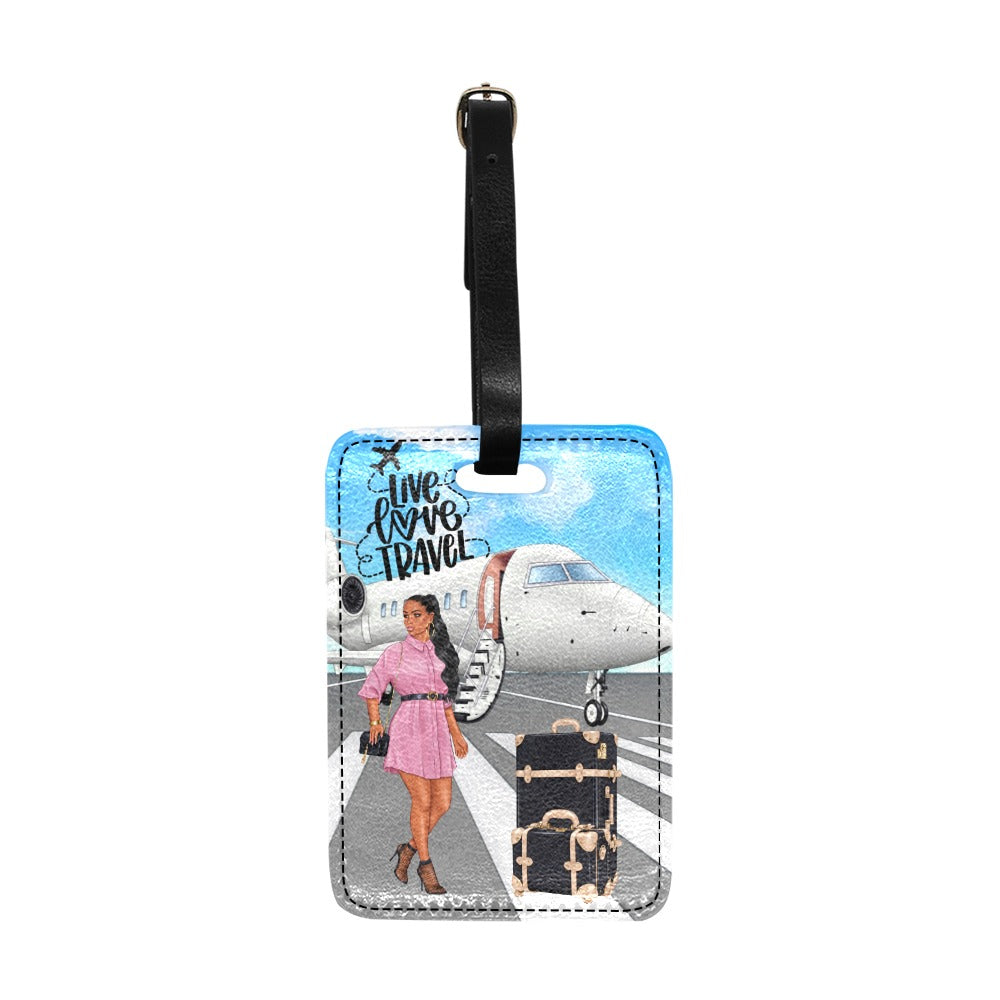 Live Love Travel II Luggage Tag