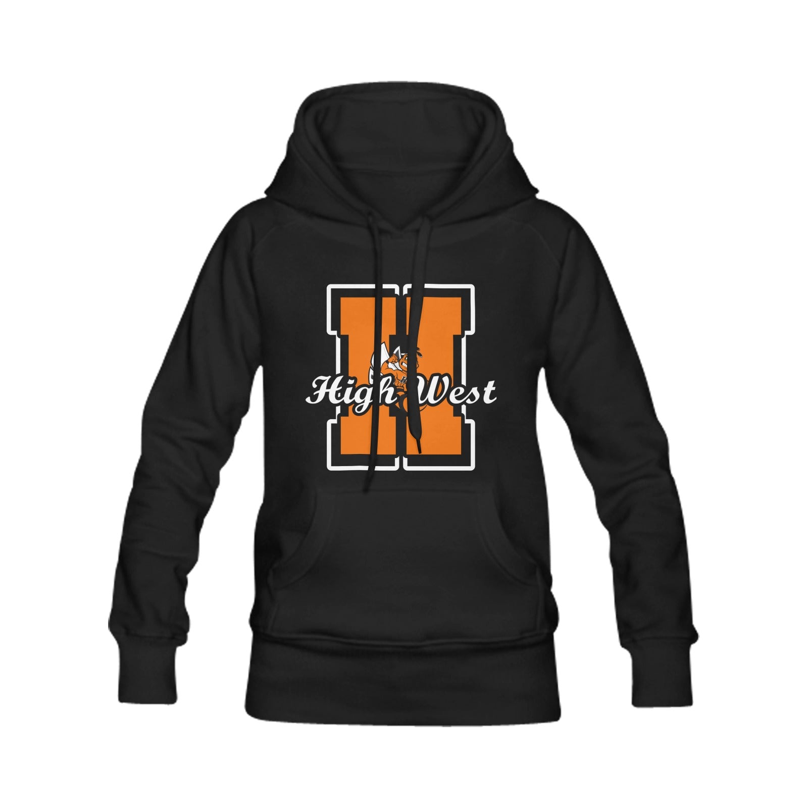 H High West Black Hoodie Heavy Blend Hooded Sweatshirt