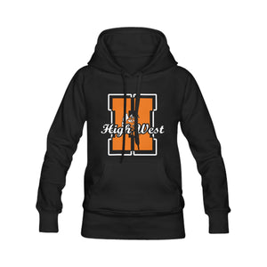 H High West Black Hoodie Heavy Blend Hooded Sweatshirt