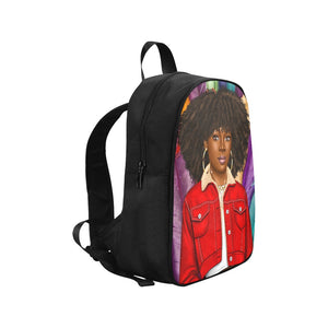 Colorfully Me I Fabric School Backpack (Model 1682) (Medium)