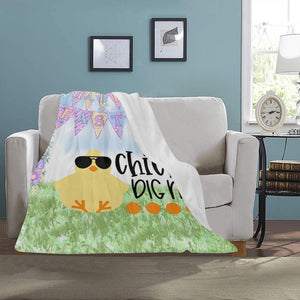 Chicks Dig Me 30x40 Ultra-Soft Micro Fleece Blanket 30''x40''